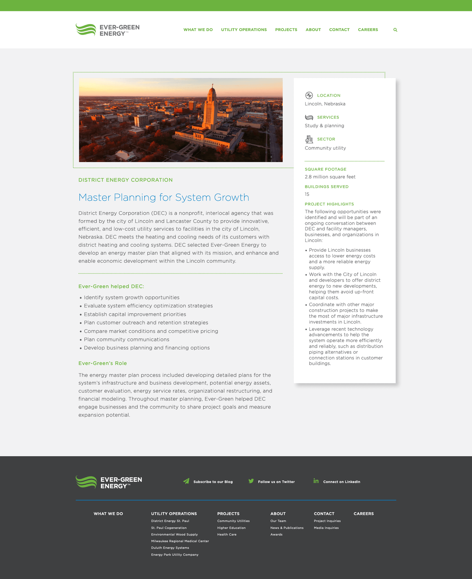 WordPress website - Ever-Green Energy