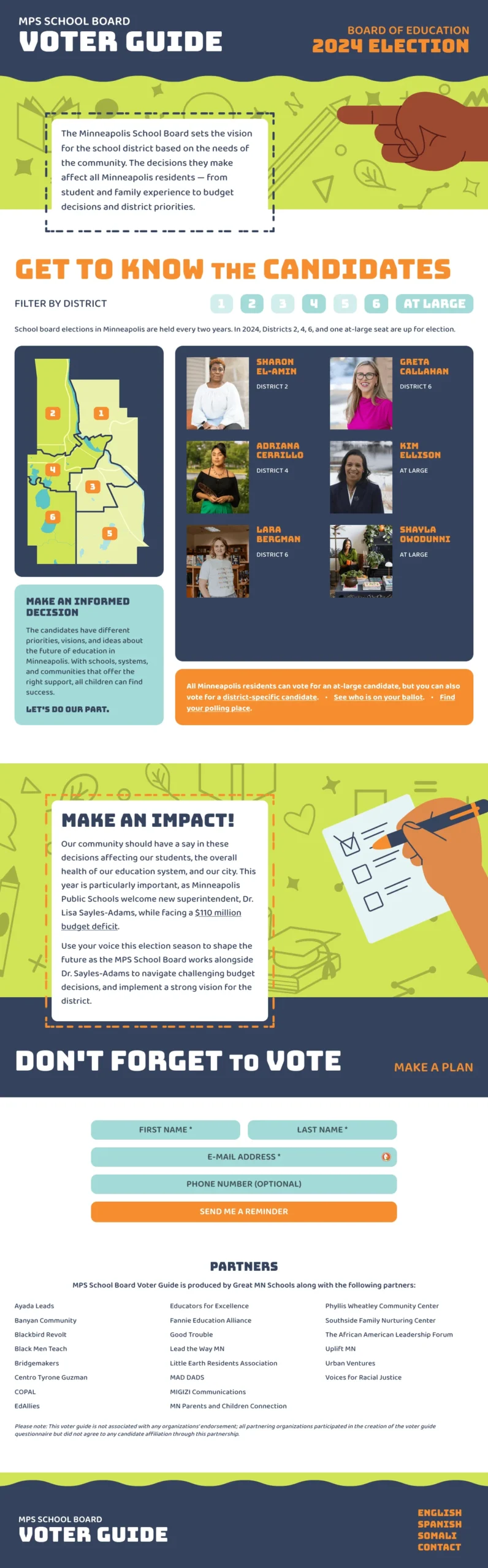 MSP School Board Voter Guide