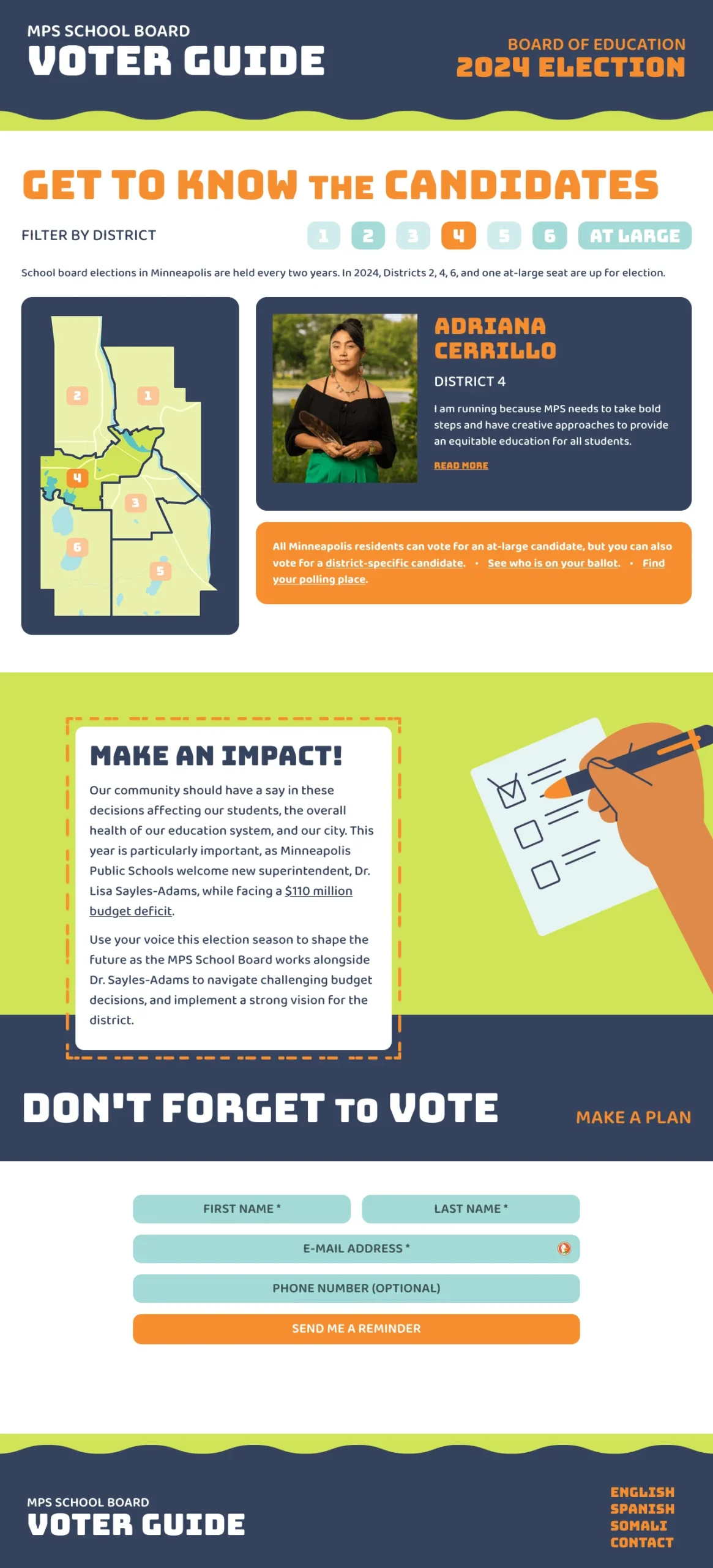 MSP School Board Voter Guide